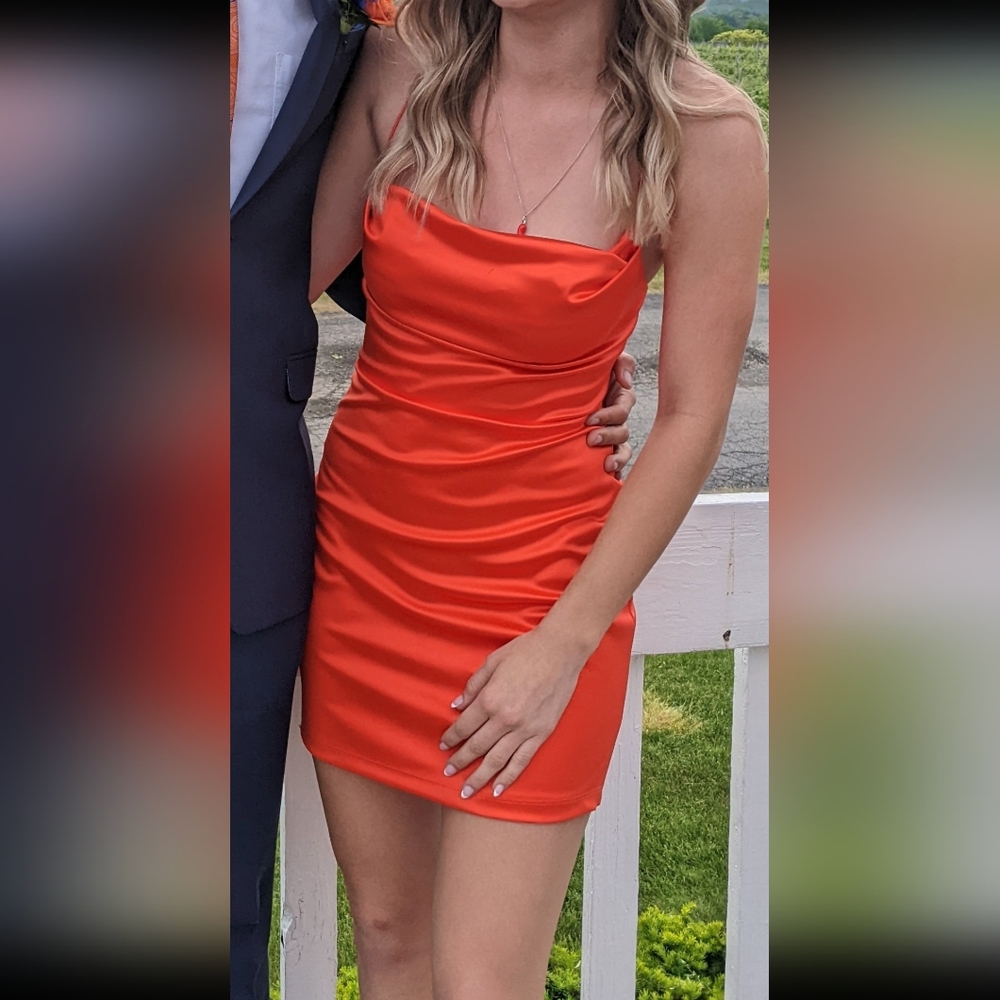 Mini Orange dress
